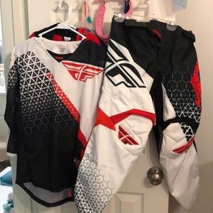 Fly Racing! Shirt-youth Large /pants youth size 26